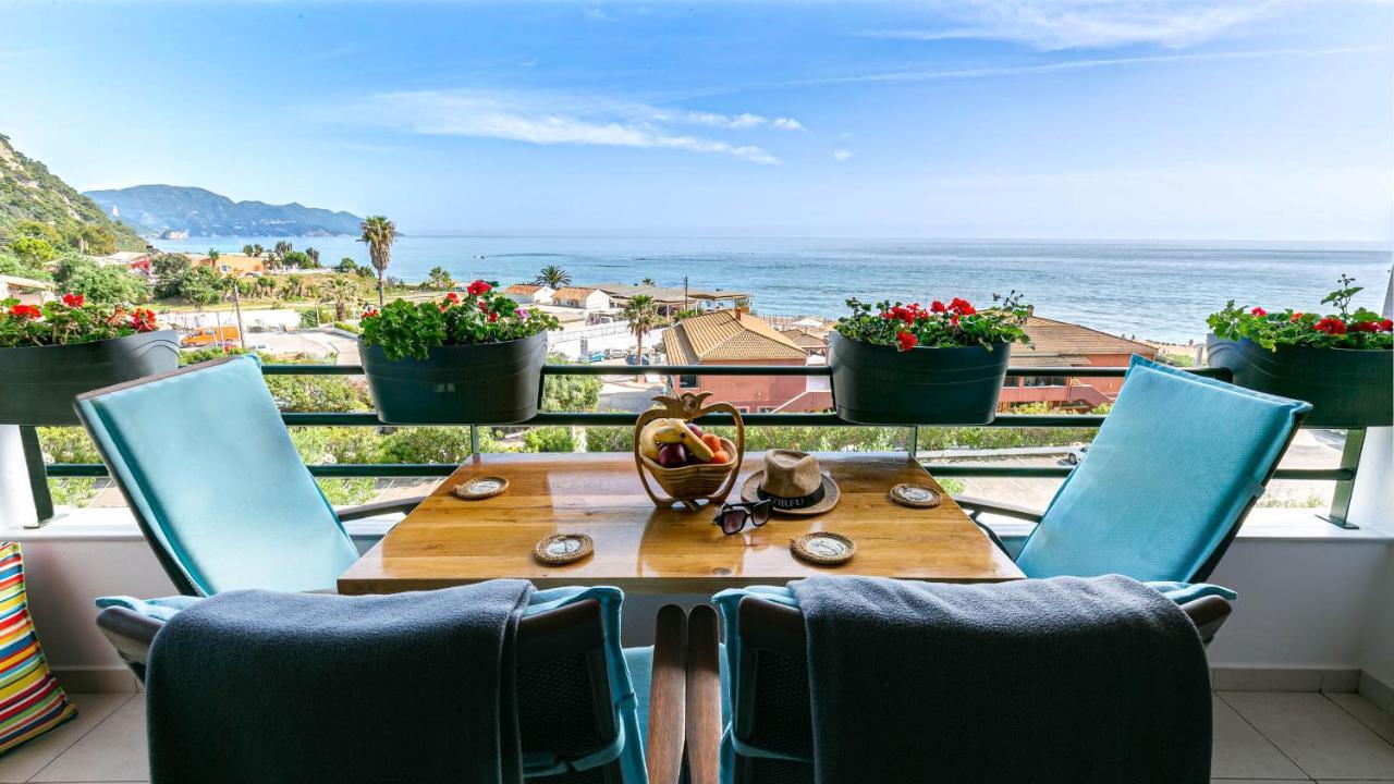 Апартаменти Seablue 137 Corfu Glyfada Екстер'єр фото